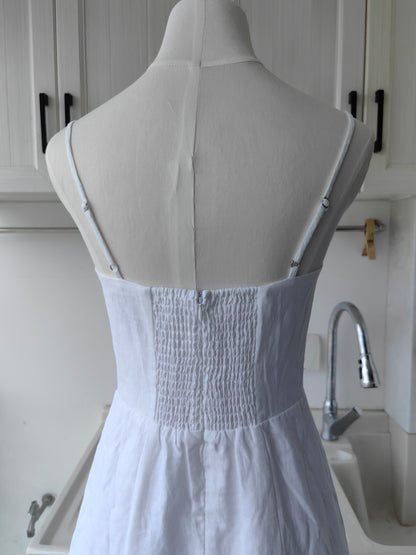 Ref Holt Linen Mini Dress