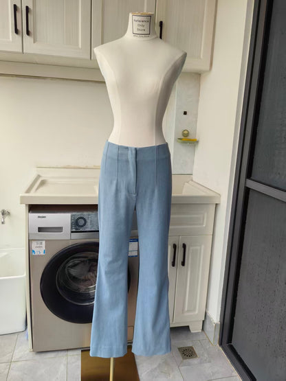 VB denim cotton Avalina vest and Hawthorne pants