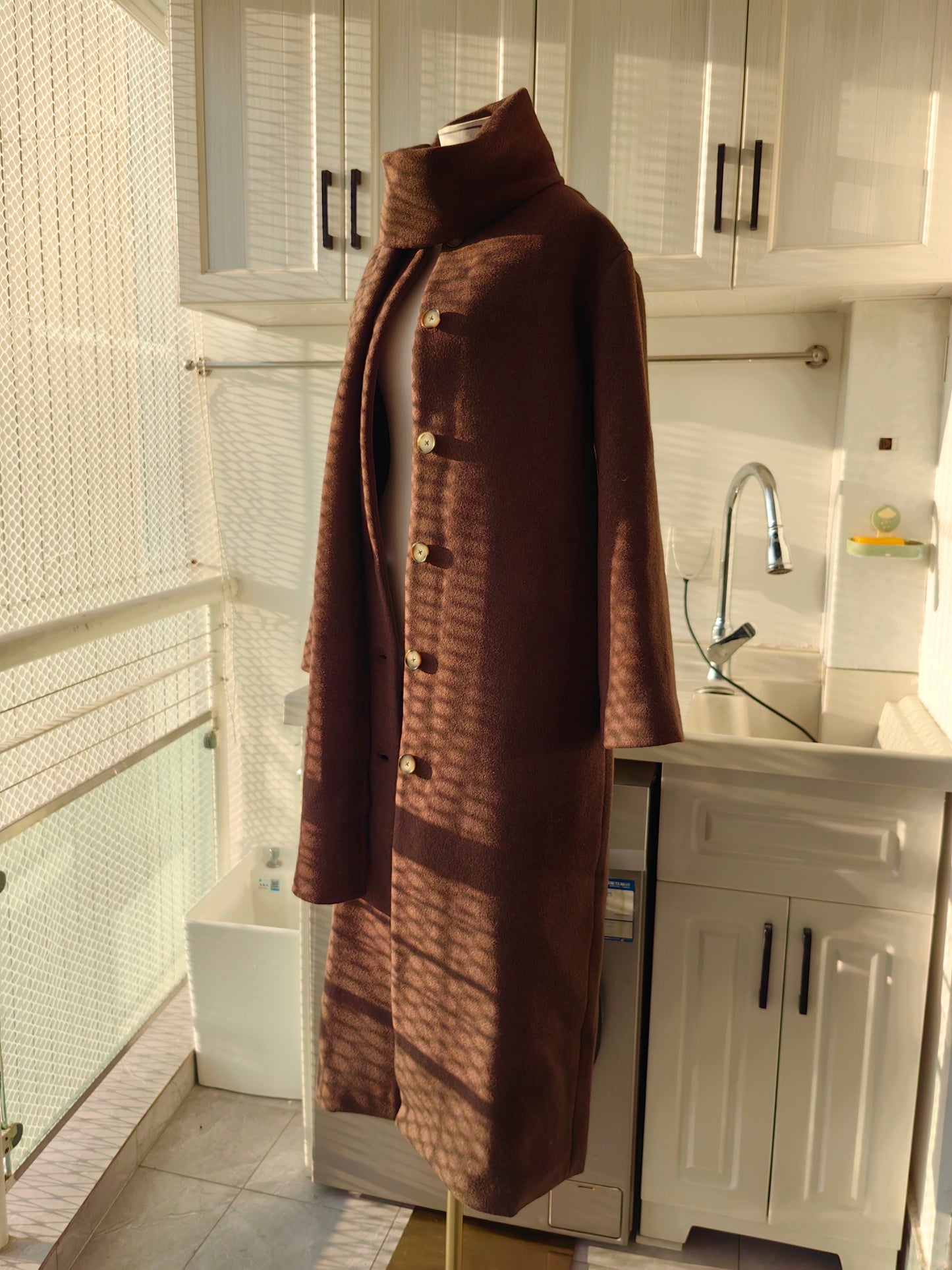 Ref Asher Wool Blend Coat