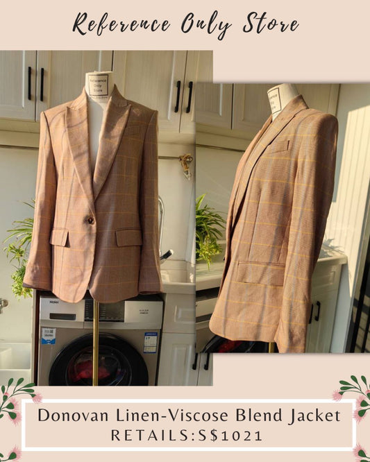 ALC donovan linen viscose blend jacket