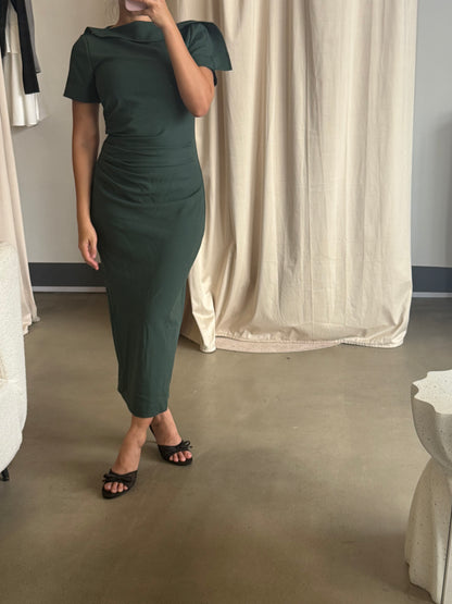 RS Hilary viscose blend midi dress
