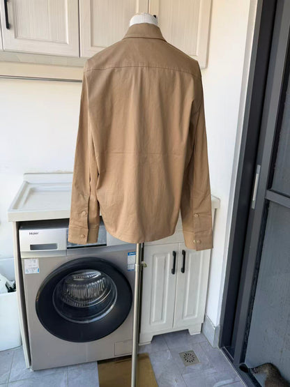 MC Men’s Cotton Gabardine shirt jacket in 3 colors