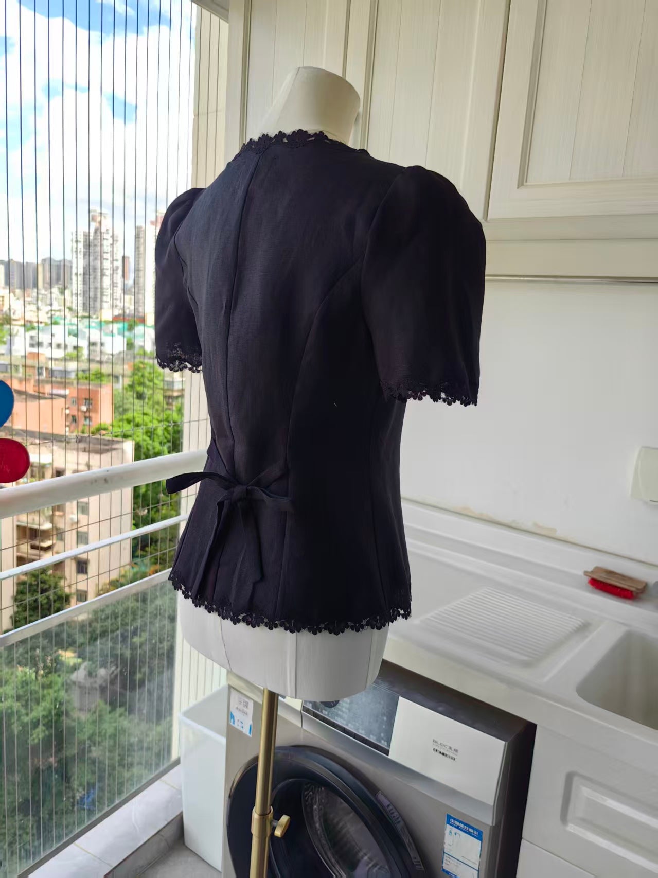 Ref Anabella linen top in 2 colors