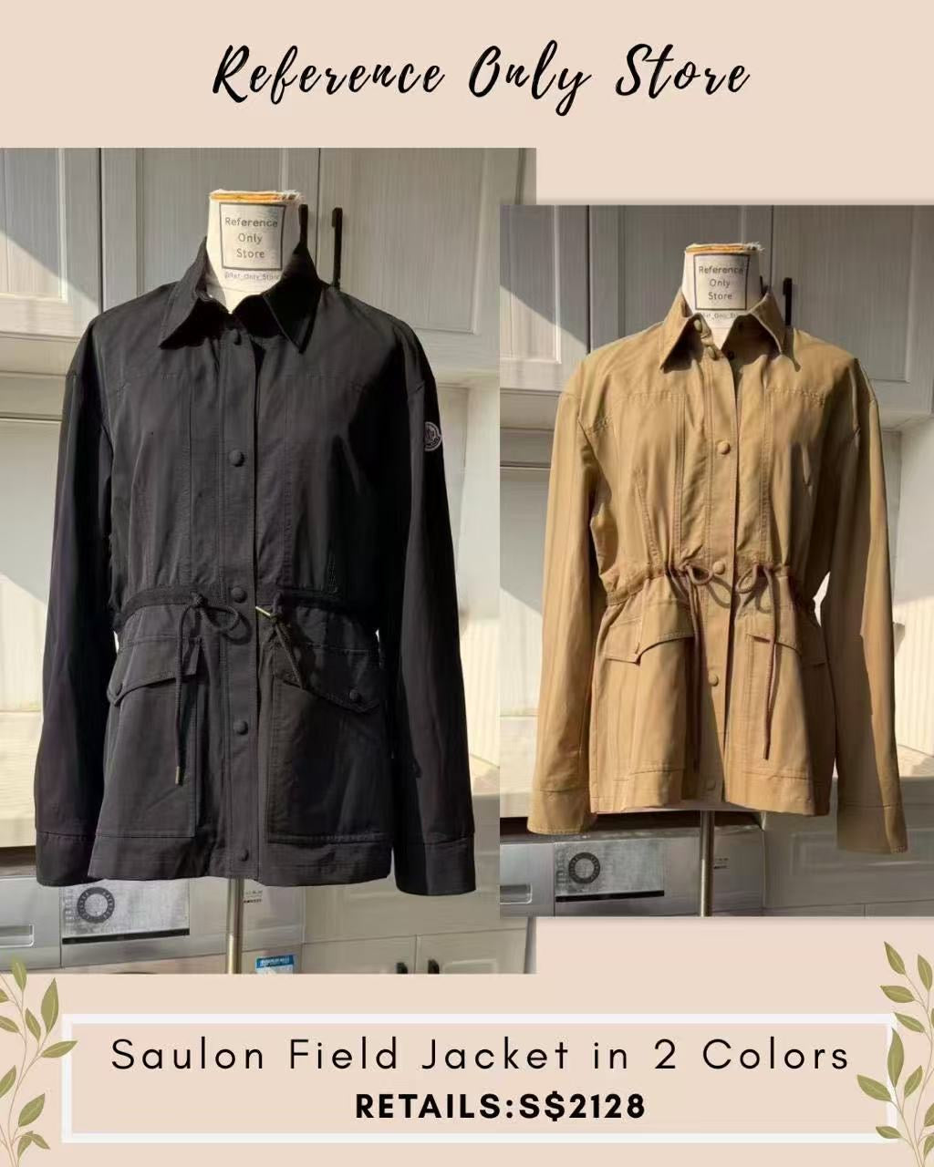 MC Saulon field jacket in 2 colors