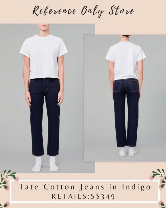 SH Tate cotton Jeans in indigo