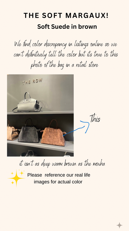 TR Brown Suede Margaux Bag