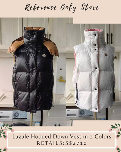 MC Luzule Hooded down vest