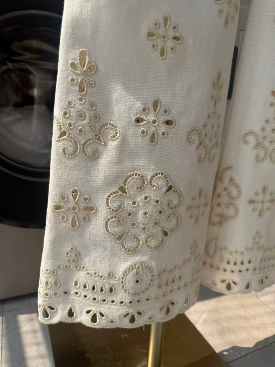 VB Eyelet embroidered Townes vest and komi pants