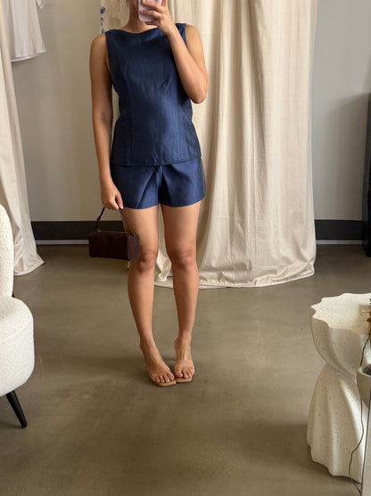 Ref Eliana top two piece in blue