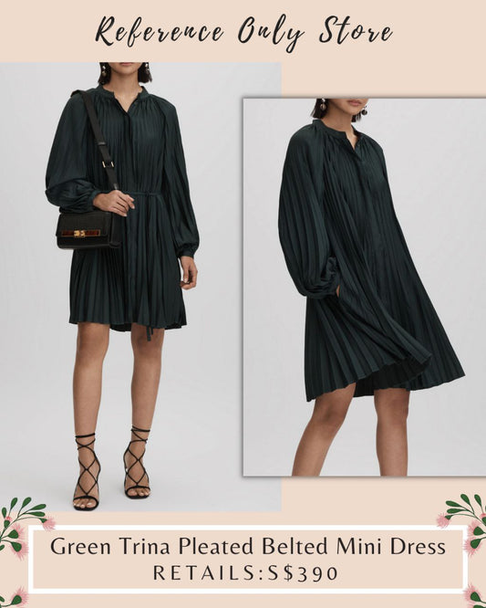 Rs Trina Pleated Mini Dress