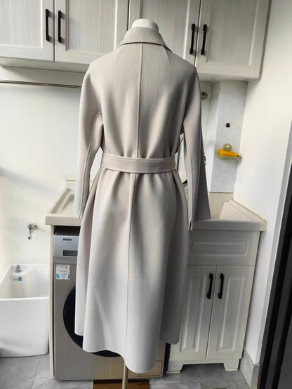 MM Esturia wool broadcloth midi coat in 3 colors