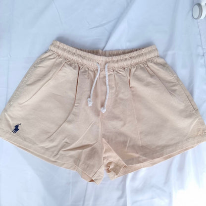 Rl cotton drawstring shorts