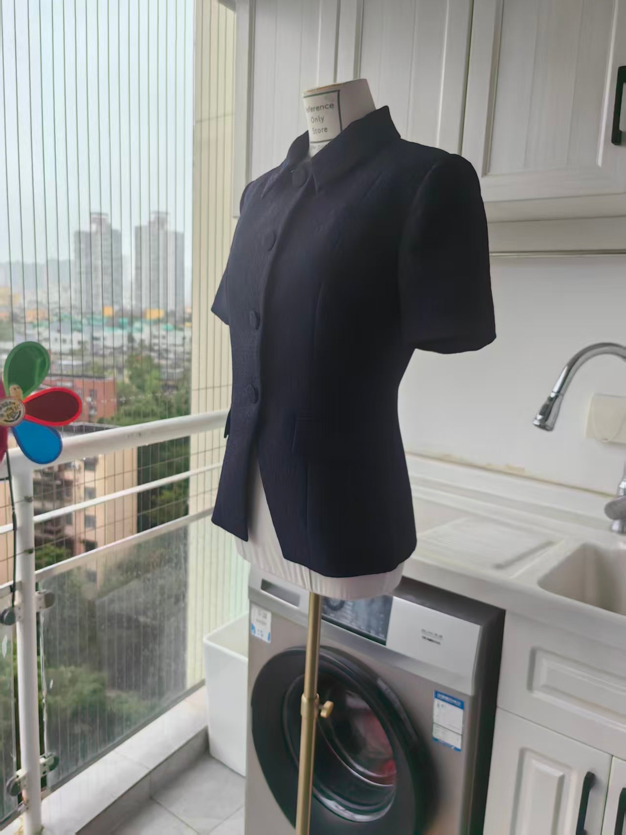 vb Navy bodie jacquard jacket & dell pants