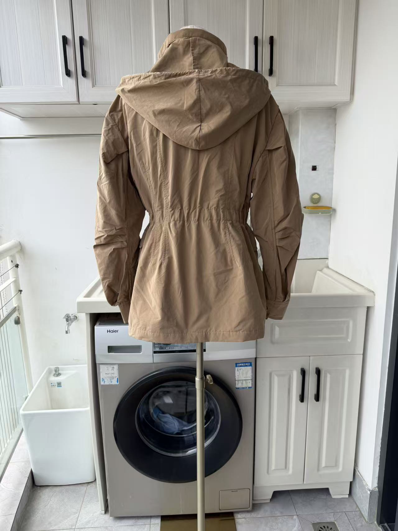 MC Nades short parka jacket in 2 colors