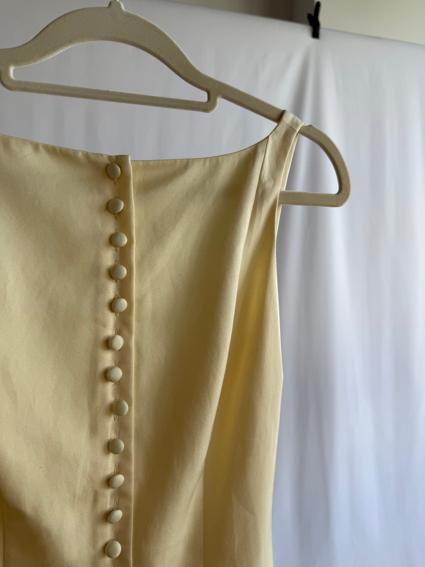 MP Yellow midi kissing booth dress