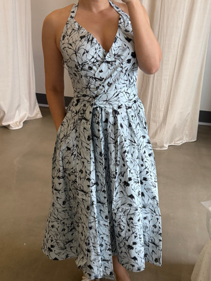 PS Ellison poplin cotton midi dress