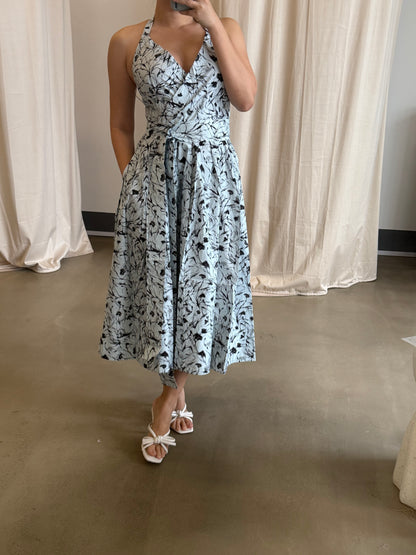 PS Ellison poplin cotton midi dress