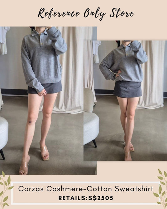 TR Corzas cashmere cotton sweatshirt