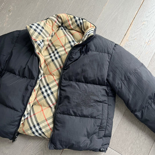 🎁 BBR Check Nylon puffer jacket