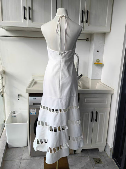 ALX Janessa cotton midi dress