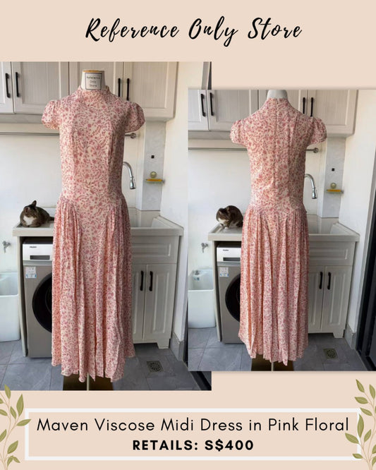 Ref Maven Viscose midi dress