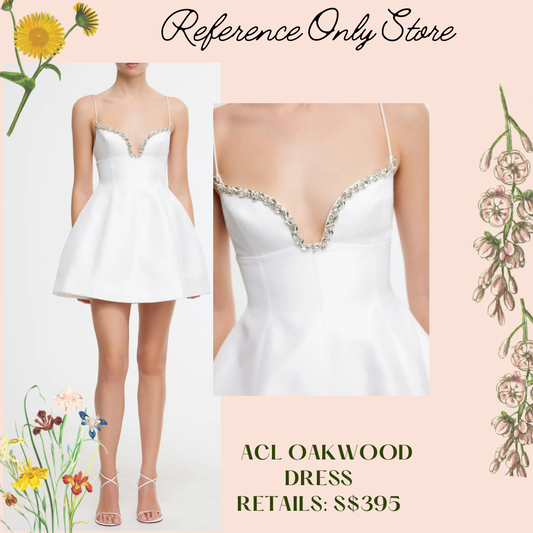 Acl Oakwood Mini White Dress