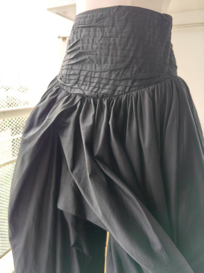 Aj Cotton Maxi Bubble Skirt