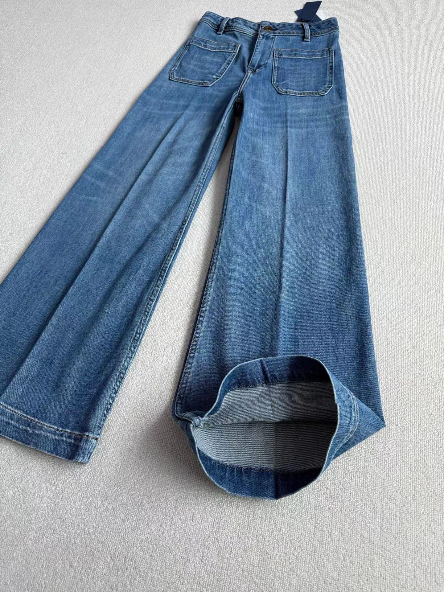 RL High Rise cotton boot jean