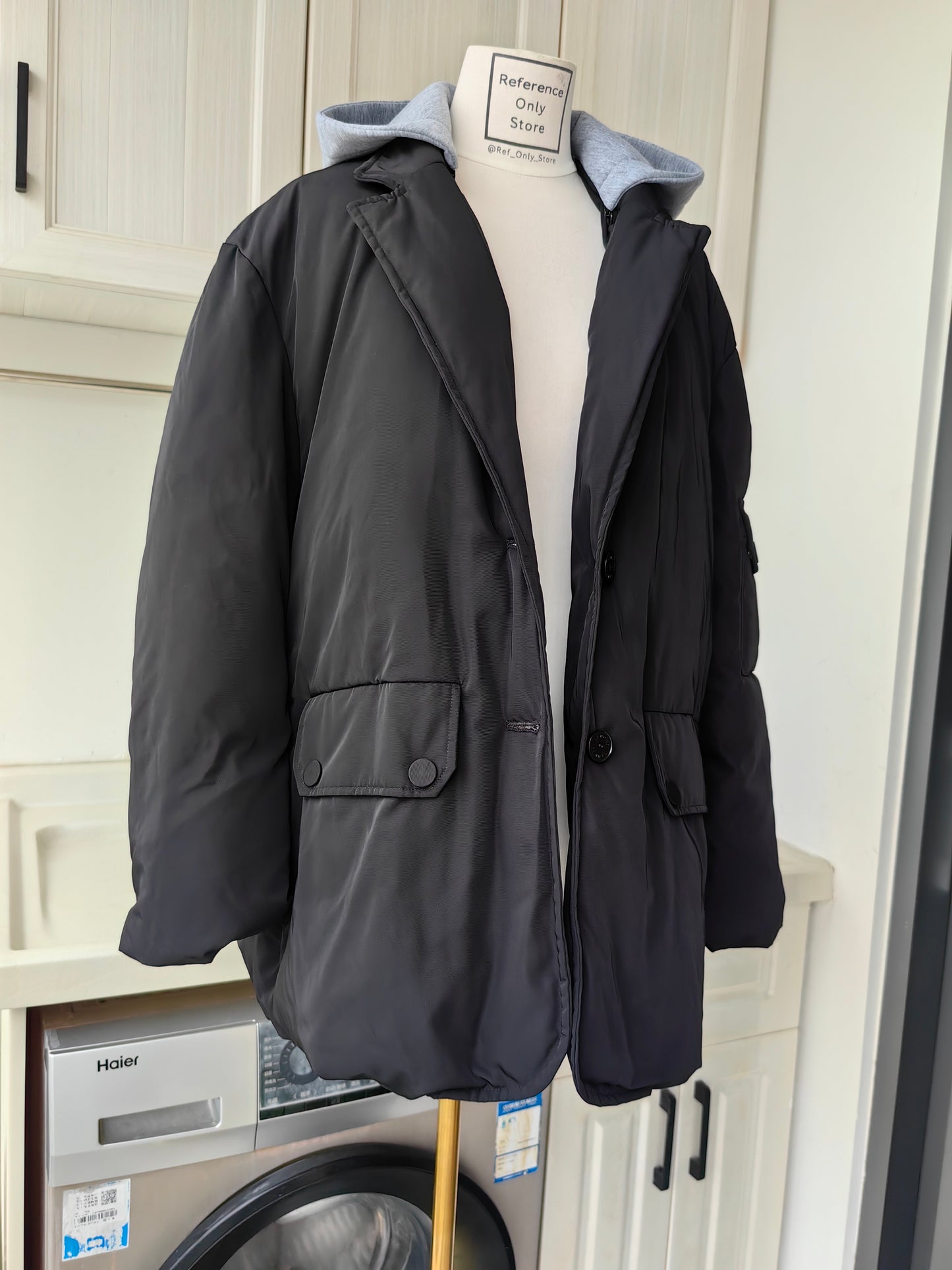 SD Coat with contrasting hood