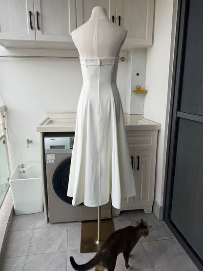 ALX Pearse Strapless midi dress in 2 colors