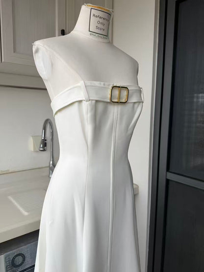 ALX Pearse Strapless midi dress in 2 colors