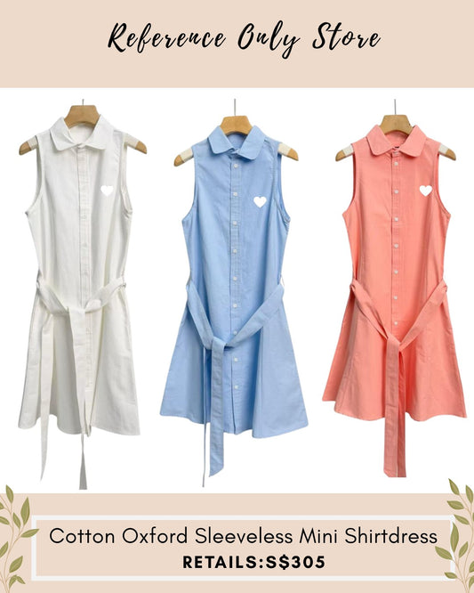 RL Cotton Oxford shirt dress