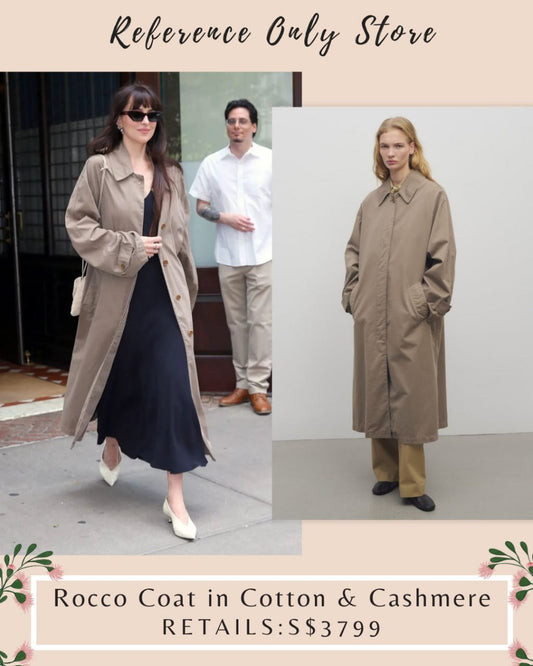 TR Rocco Coat in cotton and cashmere