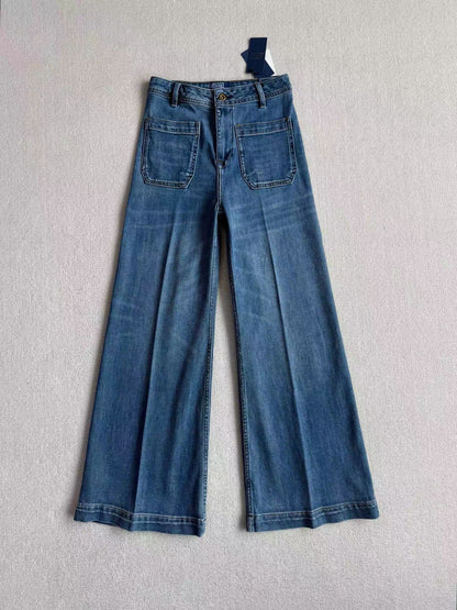 RL High Rise cotton boot jean