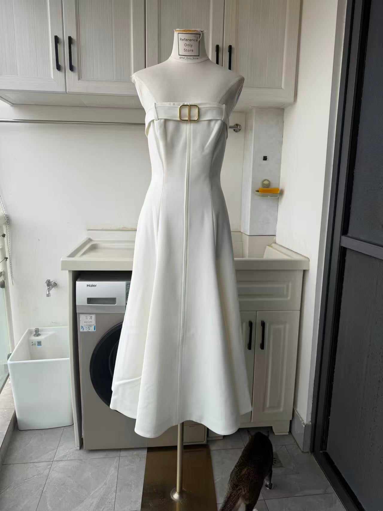 ALX Pearse Strapless midi dress in 2 colors