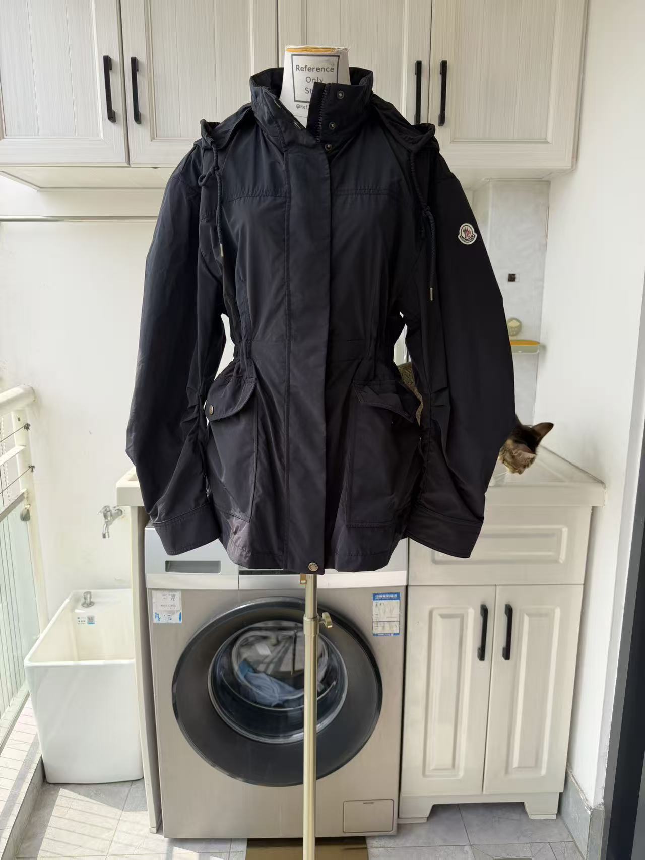 MC Nades short parka jacket in 2 colors