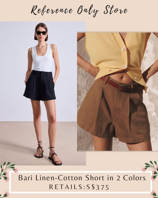 AA Bari linen cotton shorts