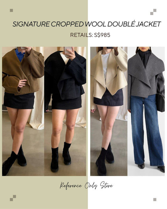 Tot signature double wool coat in 4 colors