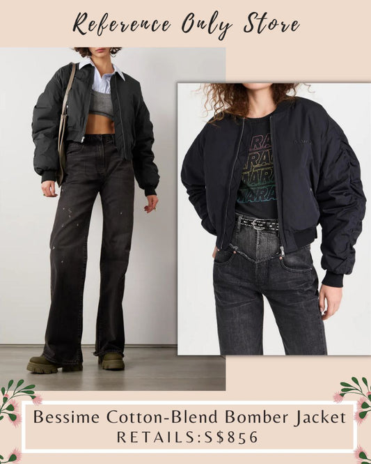 Mr Bessime cotton blend Bomber jacket