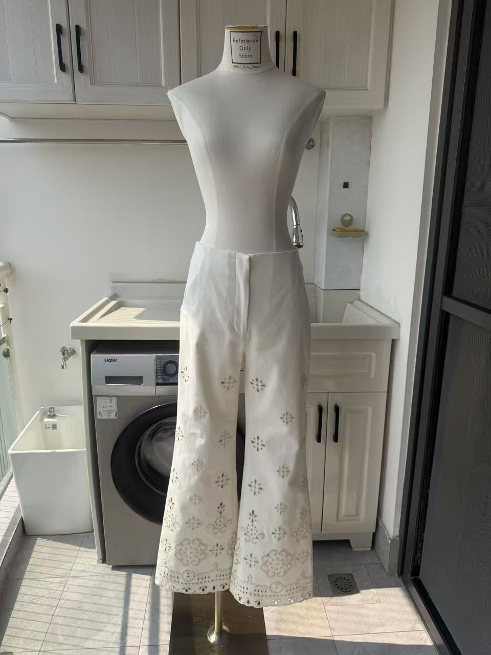 VB Eyelet embroidered Townes vest and komi pants