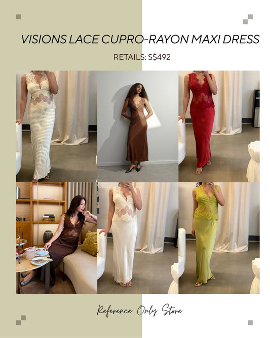 TF visions lace maxi dress