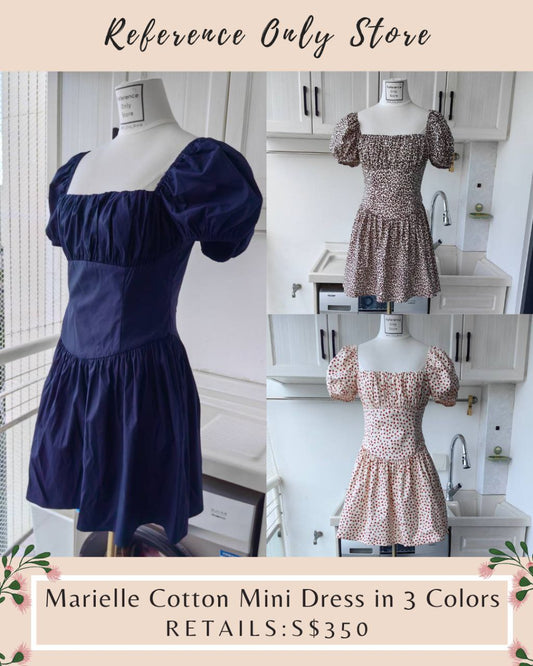 Ref Marielle cotton mini dress