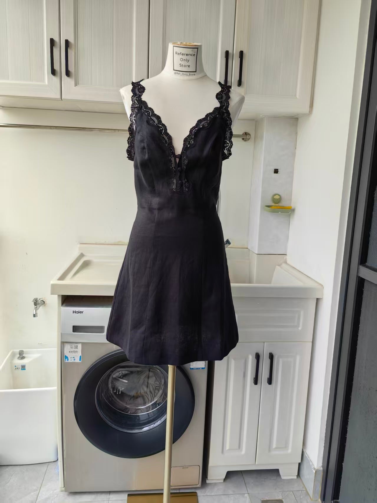 Ref Kaya mini linen dress