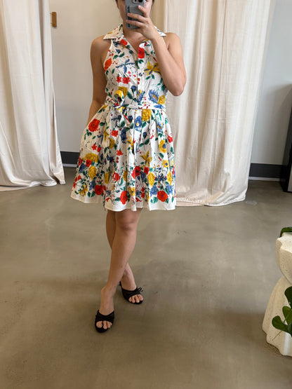 Cc Hannah floral cotton mini dress