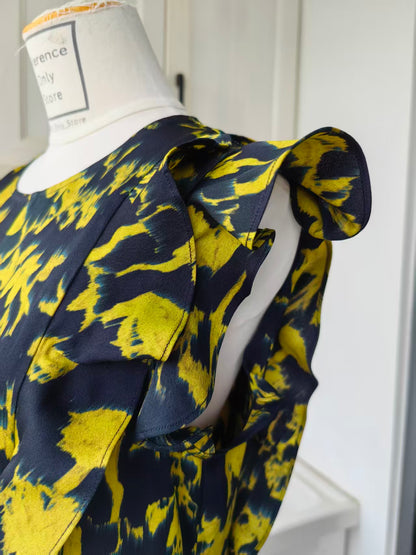 UJ Flo Sleeveless viscose midi dress