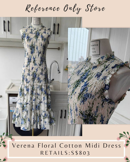 VB Verena Cotton floral midi dress