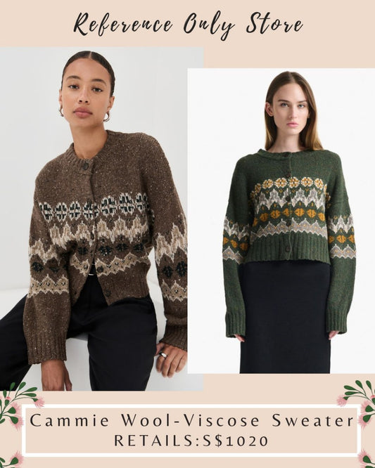 ATZ Cammie wool viscose blend cardigan