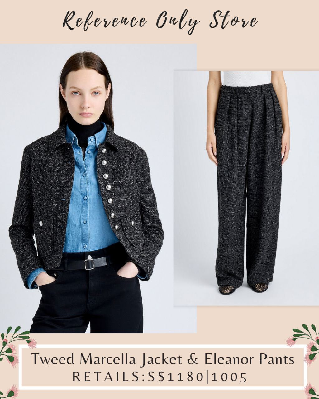 PS Tweed Marcella Jacket & Eleanor pant