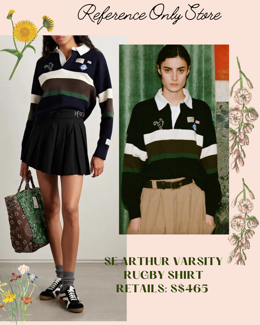 SE Arthur varsity rugby shirt