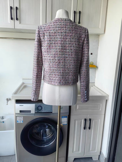 SP Pink Boucle sleeveless mini dress and jacket